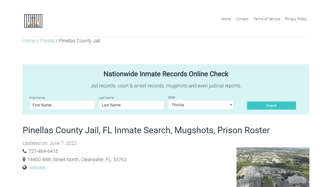 Pinellas County Jail, FL Inmate Search, Mugshots, Prison ...